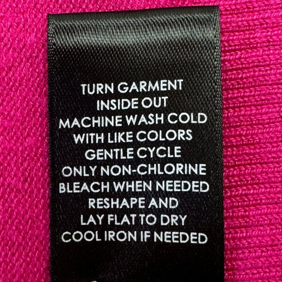 Torrid Pullover Fitted Crewneck Open Chest Sweater Women +3 Hot Pink - Picture 5 of 7